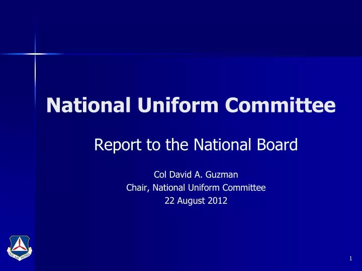 national uniform committee