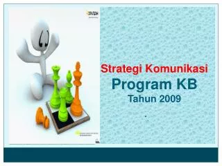 Strategi Komunikasi Program KB Tahun 2009