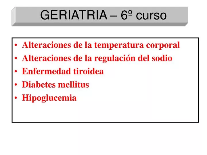 geriatria 6 curso