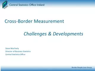 Cross-Border Measurement Challenges &amp; Developments