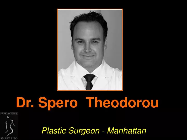 dr spero theodorou