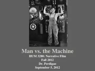 Man vs. the Machine