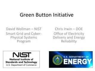 Green Button Initiative