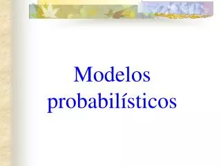 modelos probabil sticos