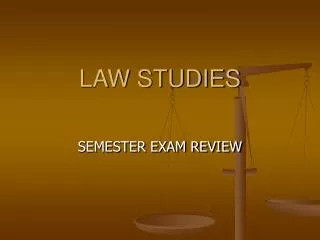 LAW STUDIES