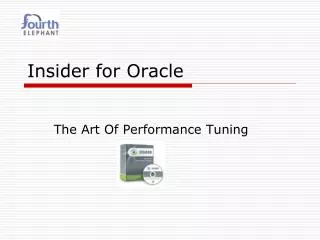 Insider for Oracle