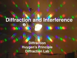 Diffraction and Interference