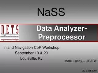 Data Analyzer-Preprocessor
