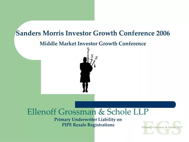 sanders morris investor growth conference 2006 middle market investor growth conference