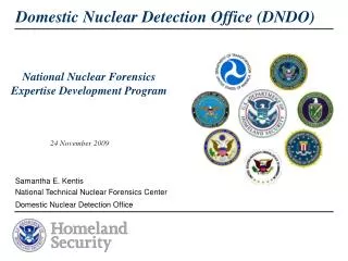 National Nuclear Forensics Expertise Development Program