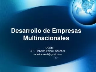 desarrollo de empresas multinacionales