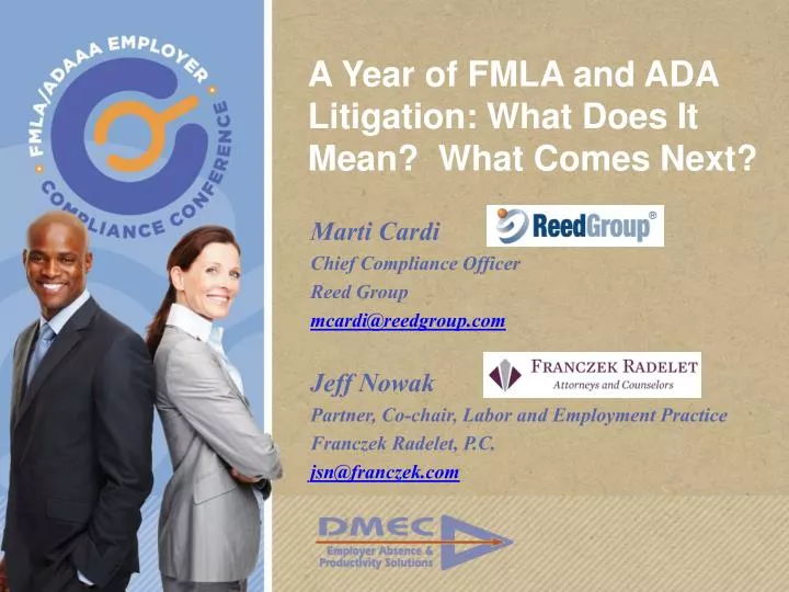 a year of fmla and ada litigation what does it mean what comes next