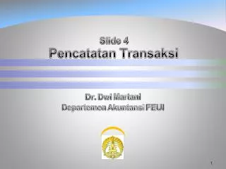 slide 4 pencatatan t ransaksi