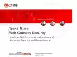 Trend Micro Web Gateway Security - slide 1
