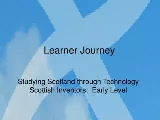 Learner Journey