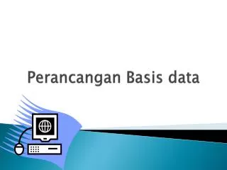 perancangan basis data