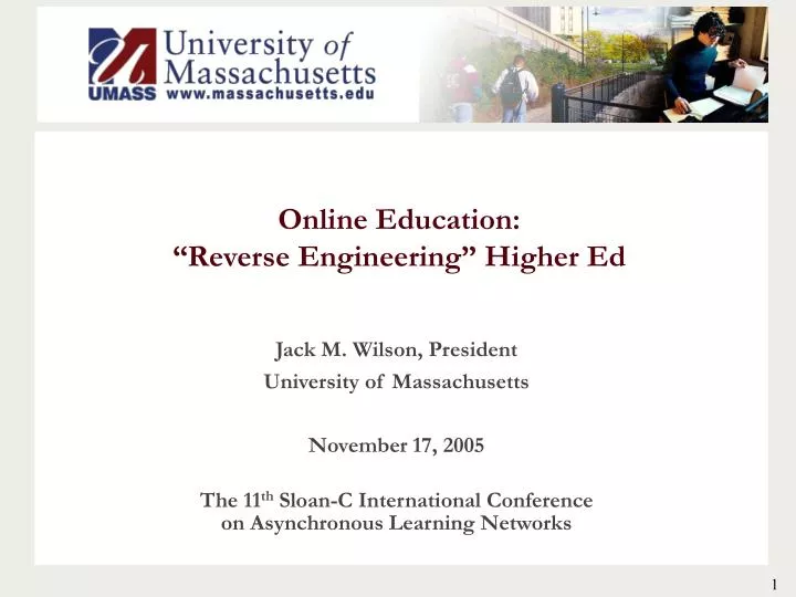 online education reverse engineering higher ed