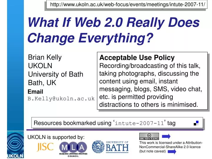 what if web 2 0 really does change everything
