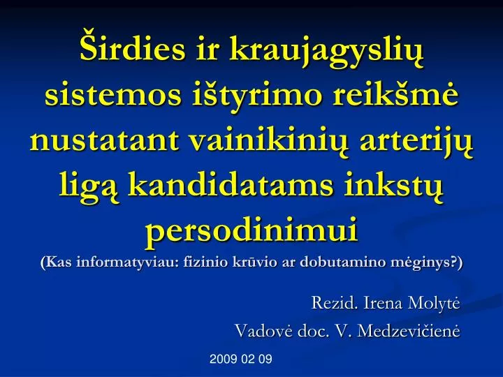 rezid irena molyt vadov doc v medzevi ien