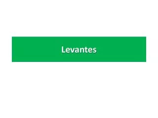 levantes