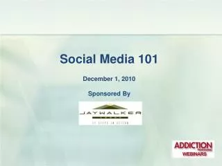 Social Media 101