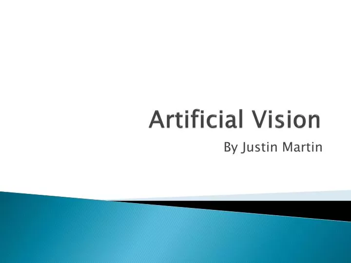 artificial vision