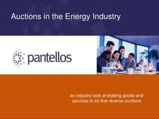 an industry look at bidding goods and services in on-line reverse auctions