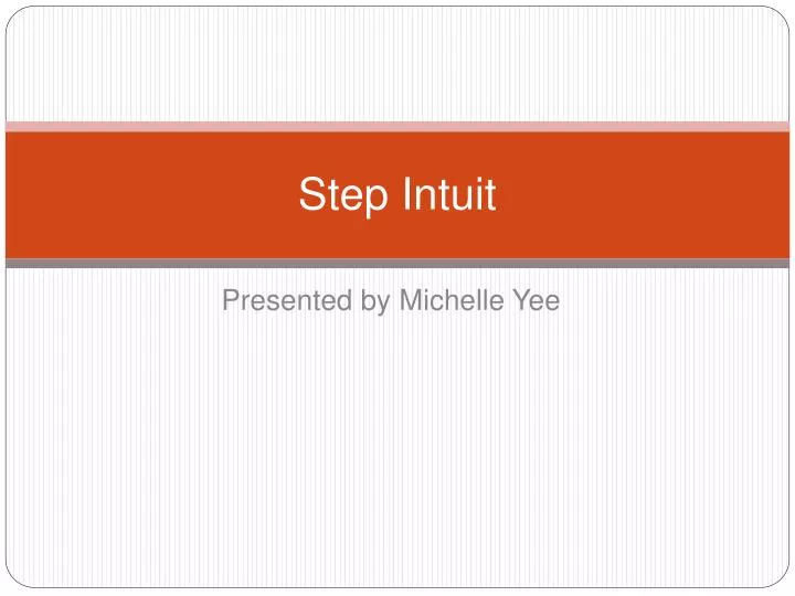 step intuit