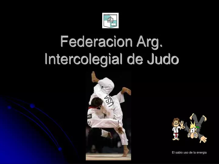 federacion arg intercolegial de judo