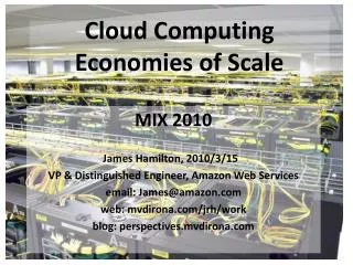 Cloud Computing Economies of Scale