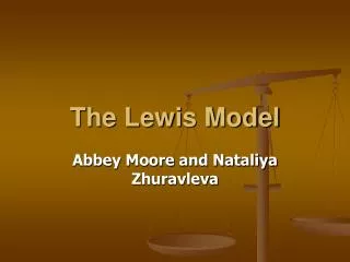 The Lewis Model