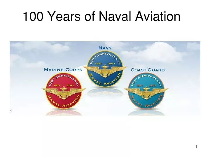 100 years of naval aviation