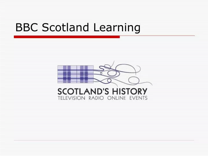 bbc scotland learning