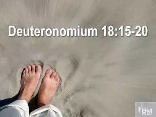 Deuteronomium 18:15-20