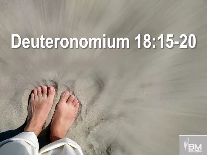 deuteronomium 18 15 20