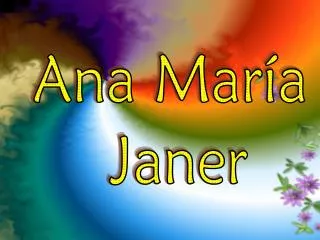 Ana María Janer
