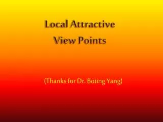 (Thanks for Dr. Boting Yang)