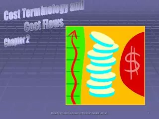 Cost Terminology and Cost Flows