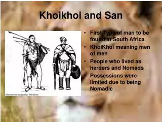 Khoikhoi and San