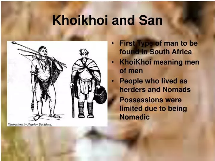 khoikhoi and san