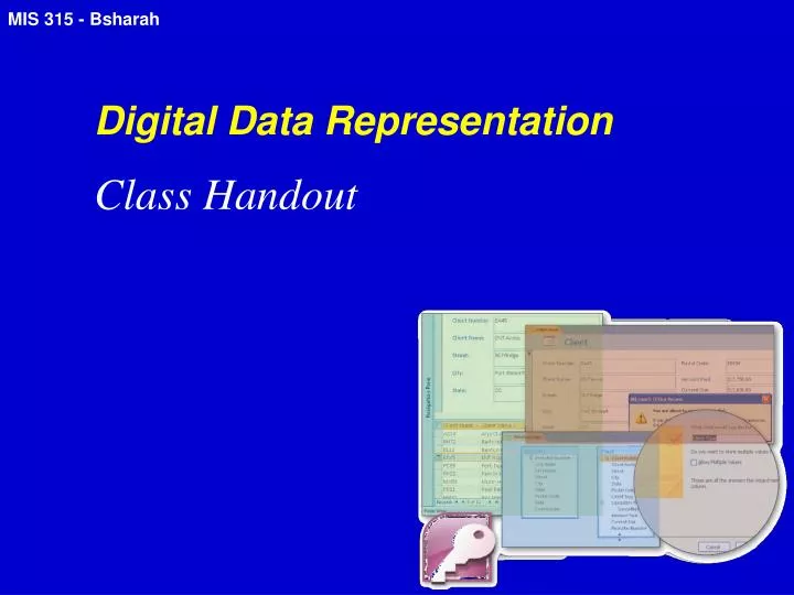 digital data representation