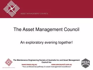 The Asset Management Council