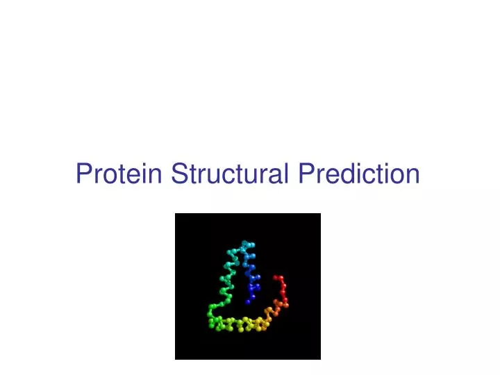 protein structural prediction