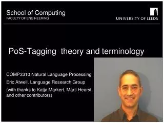 PoS-Tagging theory and terminology
