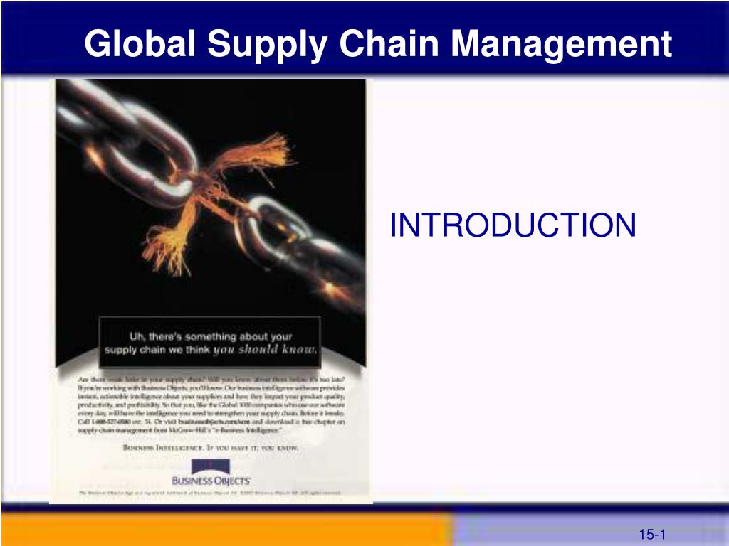 PPT - Global Supply Chain Management PowerPoint Presentation, free ...