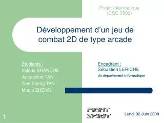 projet informatique csc 3502