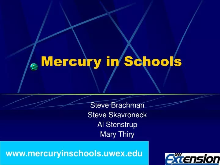 mercury in schools