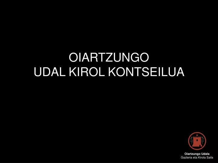 oiartzungo udal kirol kontseilua