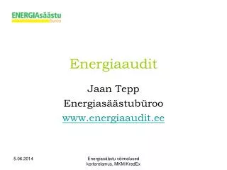 energiaaudit