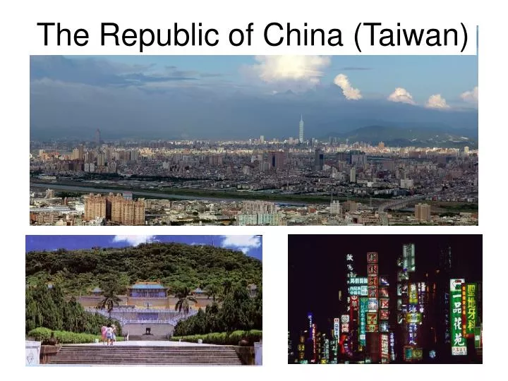 the republic of china taiwan